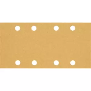 Bosch Expert C470 Punched Hook and Loop Sanding Sheets 93mm x 186mm 60g Pack of 50