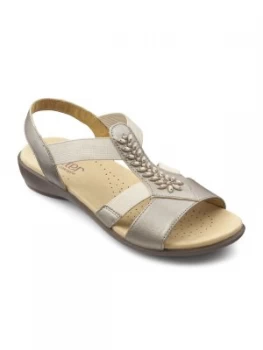 Hotter Beam Ladies Sandal Silver