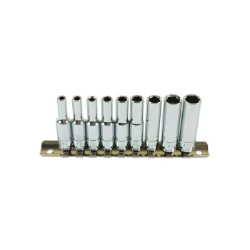 Laser - BA Deep Socket Set - 1/4in. D - 9 Piece - 6196