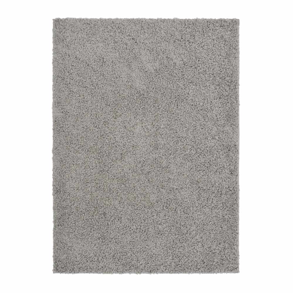 Shaggy Rug Grey 120 x 170cm 100% POLYPROPYLENE PILE