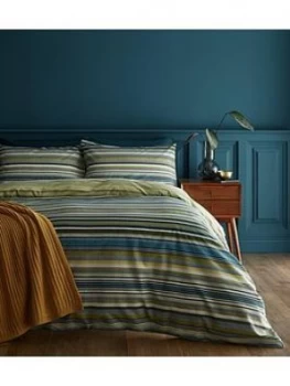 Catherine Lansfield Ravenna Stripe Duvet Cover Set