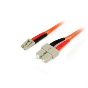 3m Multimode 50125 Duplex Fiber Patch Cable LC SC