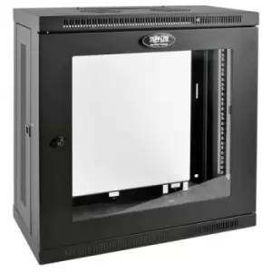 Tripp Lite SRW12U13G SmartRack 12U Very Low-Profile Patch-Depth Wall-Mount Small Rack Enclosure Clear Acrylic Window