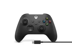 Microsoft Xbox Series Controller Carbon Black + USB-C Cable