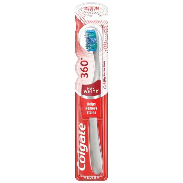 Colgate 360 Max White One Medium Toothbrush