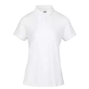 Slazenger Plain Polo Shirt Womens - White