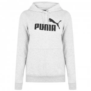 Puma Logo Ladies Hoody - Grey