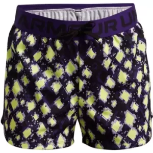 Under Armour Play Up Printed Shorts - Purple