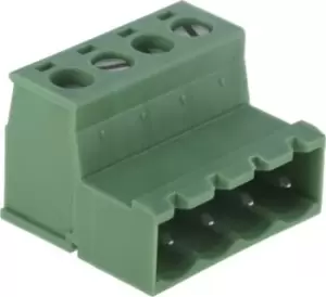 Phoenix Contact Ic 2,5/ 4-St-5,08 Terminal Block, Pluggable, 4Pos, 12Awg