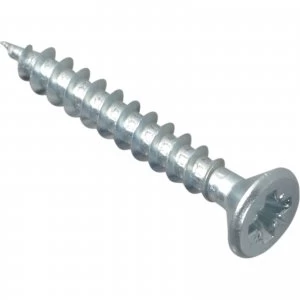 Forgefix Multi Purpose Zinc Plated Screws 4mm 30mm Pack of 30