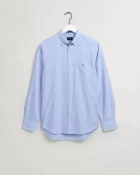 GANT Men Regular Fit Oxford Shirt (M) Blue