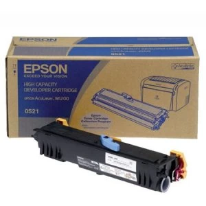 Epson S050521 Black Laser Toner Ink Cartridge