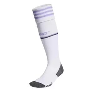 adidas Real Madrid Home Mens Sock - White