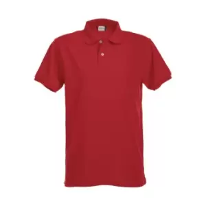 Clique Womens/Ladies Premium Polo Shirt (L) (Red)