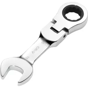 Draper Hi-Torq Stubby Flexible Head Ratchet Combination Spanner 15mm