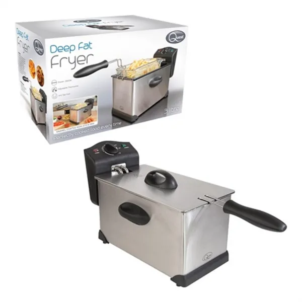 Quest 3L Stainless Steel Deep Fat Fryer 35140