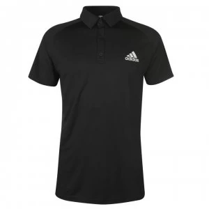 adidas Club Polo Shirt Mens - Black/White