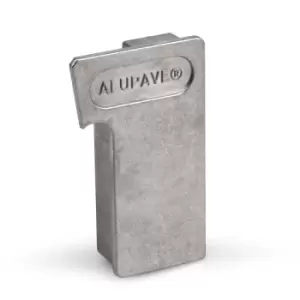 Alupave Mill Right Hand Gutter Endcap