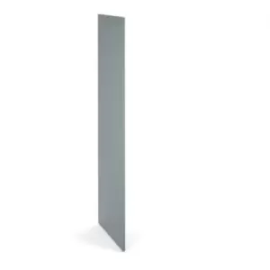 Flux single side finishing panel for 1700mm high locker - smoke blue