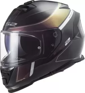 LS2 FF800 Storm Velvet Helmet, black-purple, Size XL, black-purple, Size XL