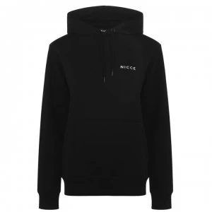 Nicce Logo Hoodie Womens - Black