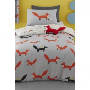 Mr Fox Reversible Duvet Set