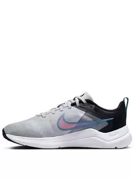 Nike Downshifter 12 - Grey/Pink, Size 4, Women