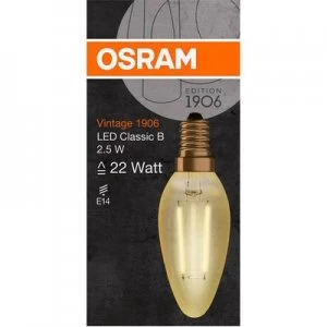 Osram Candle LED Light Bulb E14 3W Warm White