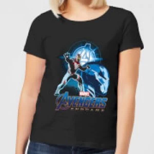 Avengers: Endgame Iron Man Suit Womens T-Shirt - Black - S