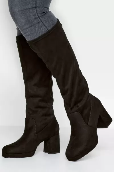 Extra Wide Fit Knee High Boots