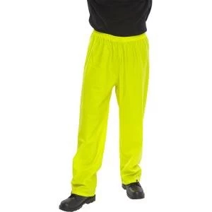 B Dri Weatherproof Super Trousers XL Saturn Yellow Ref SBDTSYXL Up to