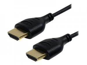 StarTech 6ft Slim High Speed HDMI Cable with Ethernet 4K Ultra HD x 2k HDMI Cable HDMI to HDMI MM