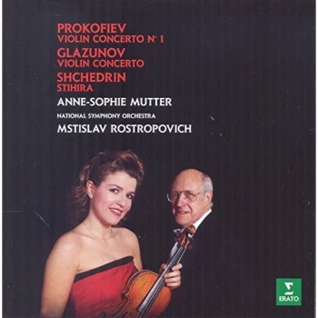 Anne-Sophie Mutter/Alexis Weissenberg - Prokofiev: Violin Concerto No. 1/Glazunov: Violin Concerto/... CD