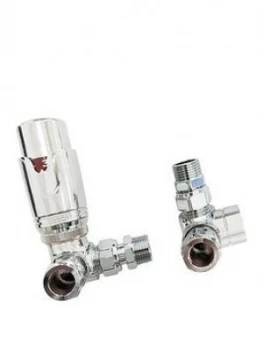 Ultraheat Corner Thermostatic Valve & Trv Head