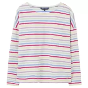 Crew Clothing Womens Heide Top Multi Stripe 14