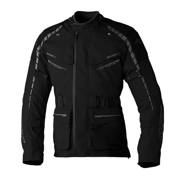 RST Commander Jacket Black Grey Size 48