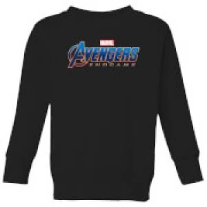 Avengers Endgame Logo Kids Sweatshirt - Black - 3-4 Years