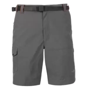 Trespass Mens Rathkenny Belted Shorts (M) (Carbon)