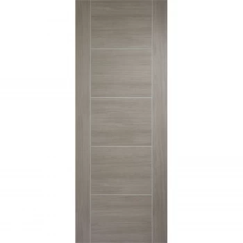 Vancouver Internal Light Grey Laminate 5 Panel Door - 762 x 1981mm