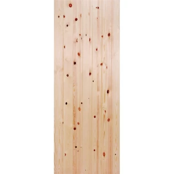 Ledge & Brace - Redwood Exterior Door - 1981 x 762 x 38mm