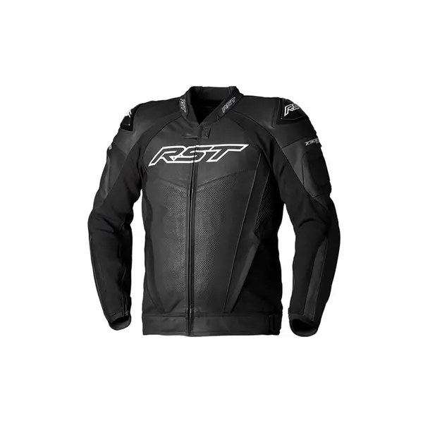 RST Tractech Evo 5 Black Leather Jacket Size 60