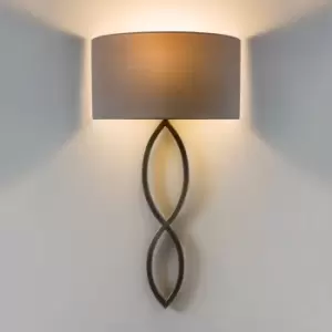 Caserta Wall Light Bronze (Shade Not Included), E27