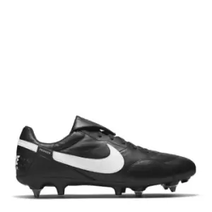 Nike Premier 3 Anti Clog Soft Ground Football Boots - Black