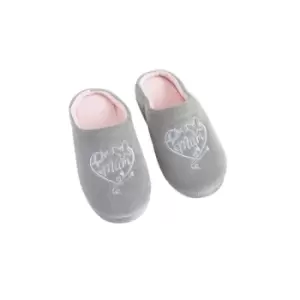 Said with Sentiment Womens Mum Slippers Small