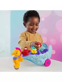 Fisher-Price Disney Princess Ariel'S Light-Up Sea Carriage By Little People