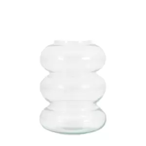 Gallery Interiors Pelo Tall Vase in Clear / Small