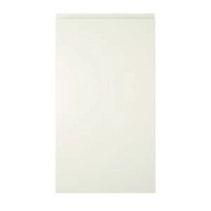 Cooke Lewis Appleby High Gloss Cream Standard door W400mm