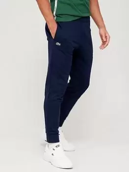 Lacoste Croc Logo Joggers, Navy, Size S, Men