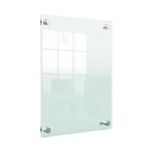 Nobo A4 Acrylic Wall Mounted Poster Frame Clear 1915591 NB62081