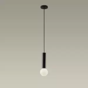 Mist Bathroom Ceiling Simple Pendant Light Metallic Black E14